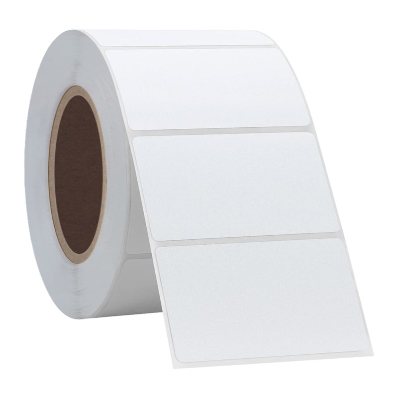 Hybsk 2.25x1.25 inch Direct Thermal Labels for Barcodes, Address, Compatible with Rollo Label Printer & Zebra Desktop Printers (2.25"x1.25",White) - Image 3
